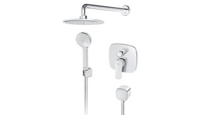 131601-f STOLZ | Ѕидна батерија со ѕиден и рачен туш