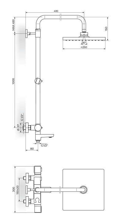 1t37352-t STOLZ THERMO | Туш батерија