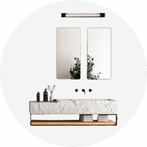 Санитарија- стилски мебел за бања